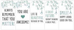 Set of 5 Messages - Set B