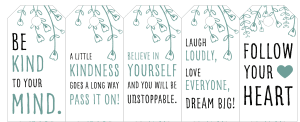 Set of 5 Messages - Set A