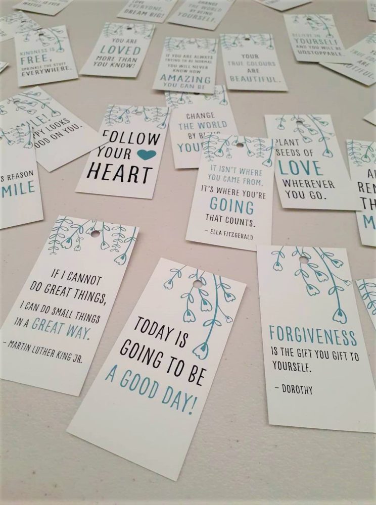 Download and Print Message Tags – Message in a teacup