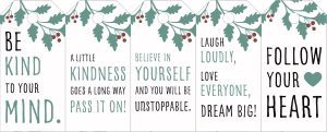 Christmas Messages - 5 message tags - Set 1