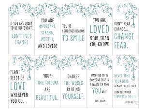Messages tags - 10 tags - Set 3
