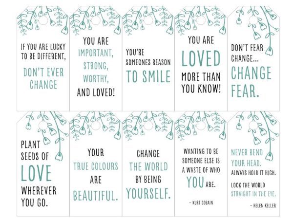 Messages tags - 10 tags - Set 4